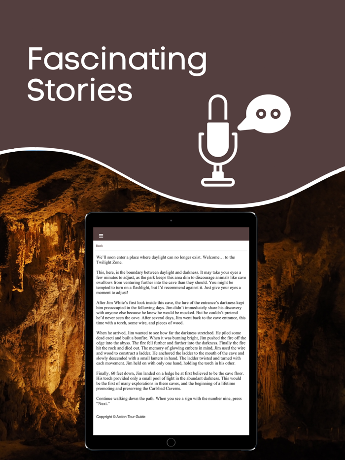 Carlsbad Cavern Audio Guide