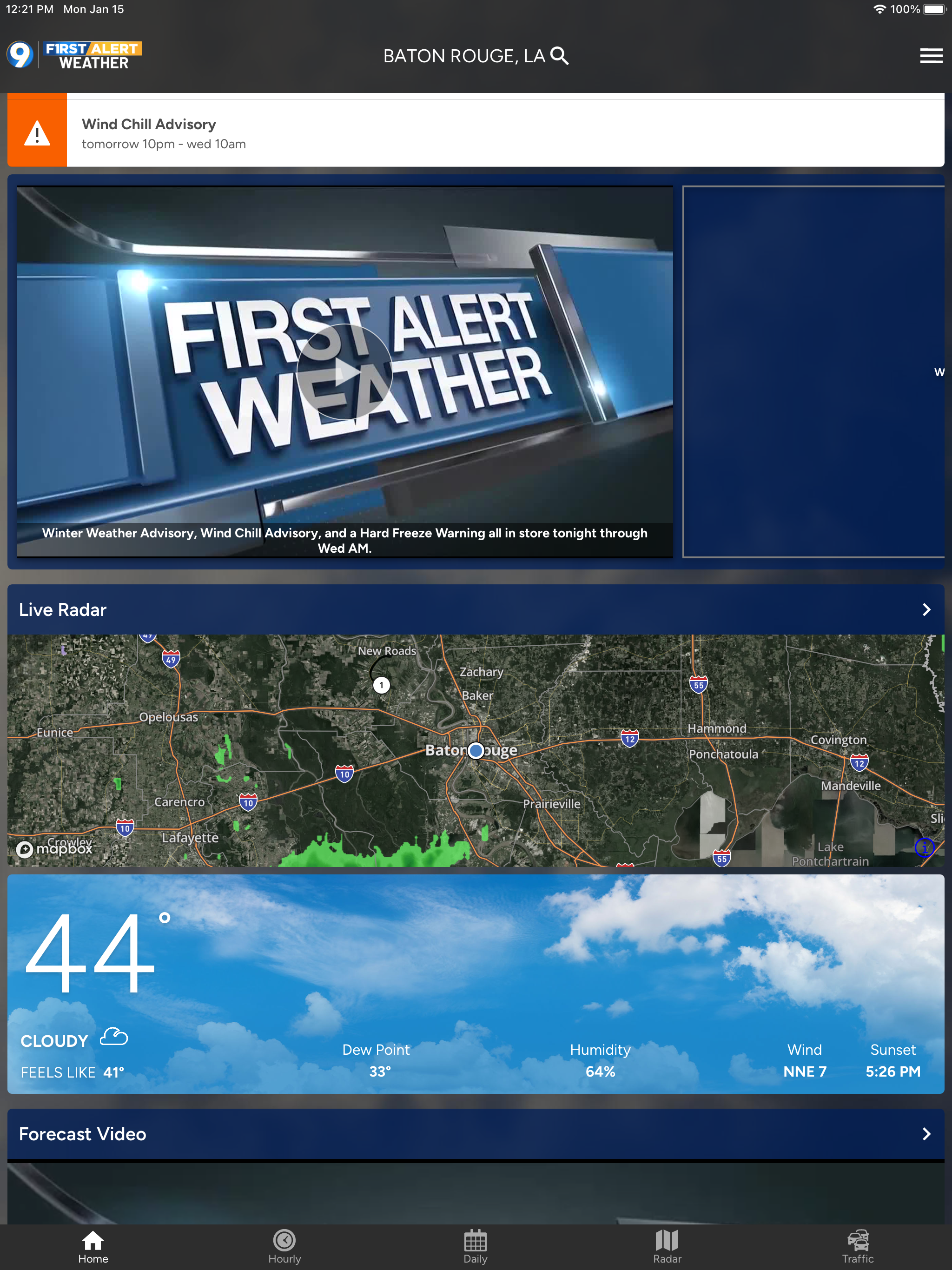 WAFB First Alert Weather screenshot 5