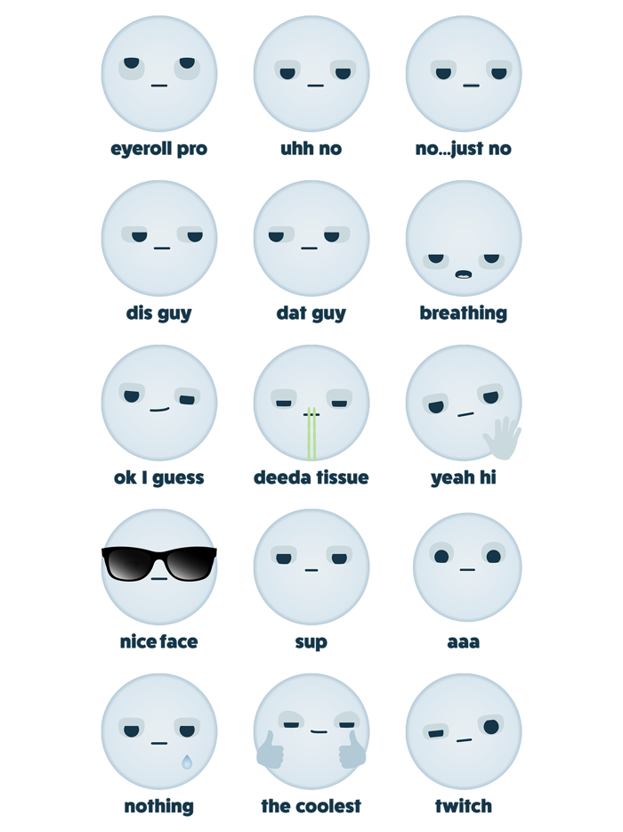 Low Key Animated Stickers