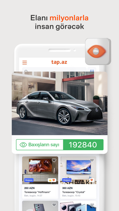 Tap.az Screenshot