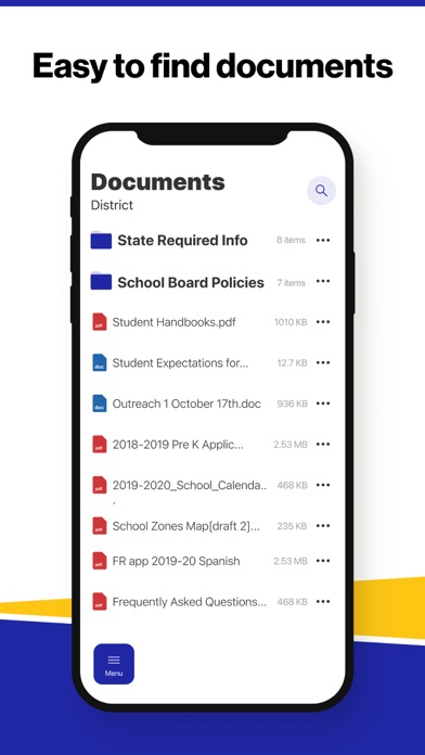 Fort Thomas USD iPhone screenshot 5 - Education app