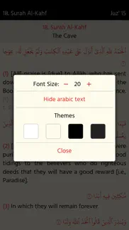 the holy quran (english) iphone screenshot 4