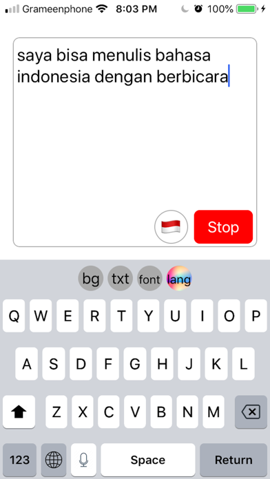 Indonesian Keboard Screenshot