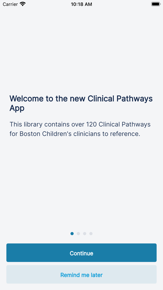 #4. BCH Clinical Pathways (iOS) 由: Boston Children's Hospital