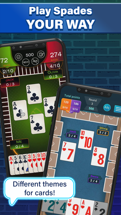 Spades - Classic Card Game! screenshot 5
