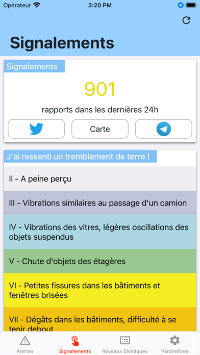 Screenshot #3 pour Détecteur de Séisme
