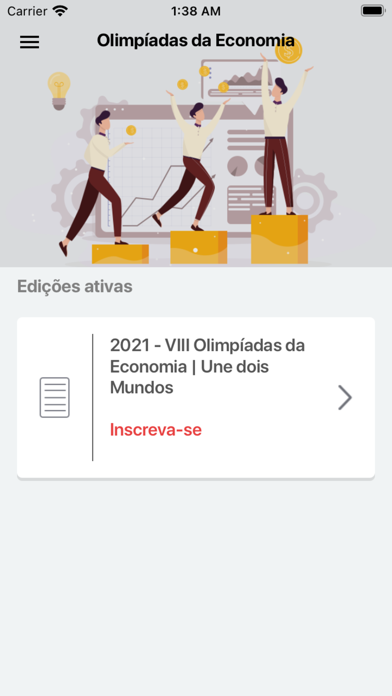 Olimpíadas da Economia Screenshot