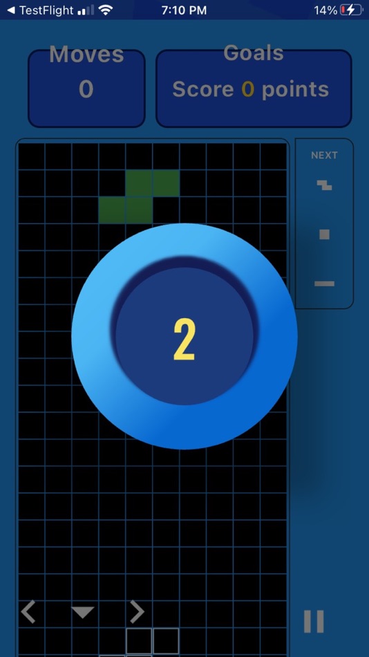 #1. Square Tetris (iOS) 由: Muhammad Kashif