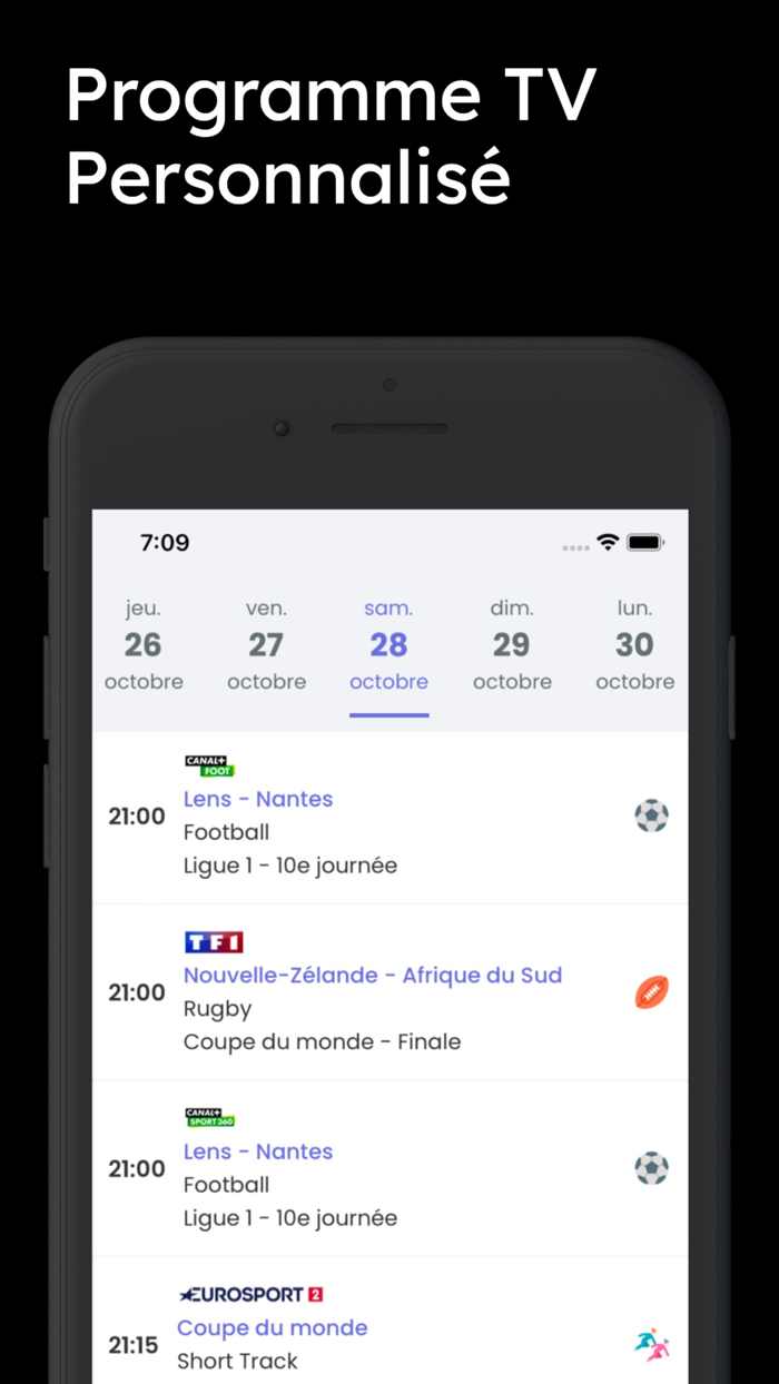 TV Sports - programme sportif