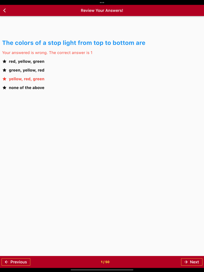 Wisconsin Basic Driving Test