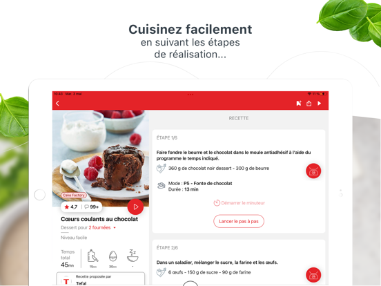 Screenshot #6 pour My Tefal, cuisinons ensemble