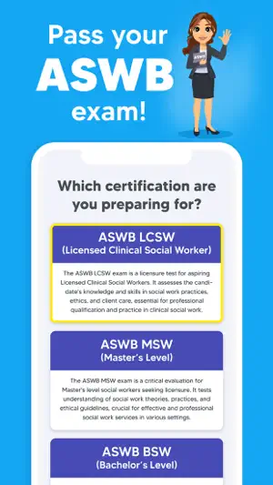 ASWB Exam Prep LCSW Test 2026 screenshot 1