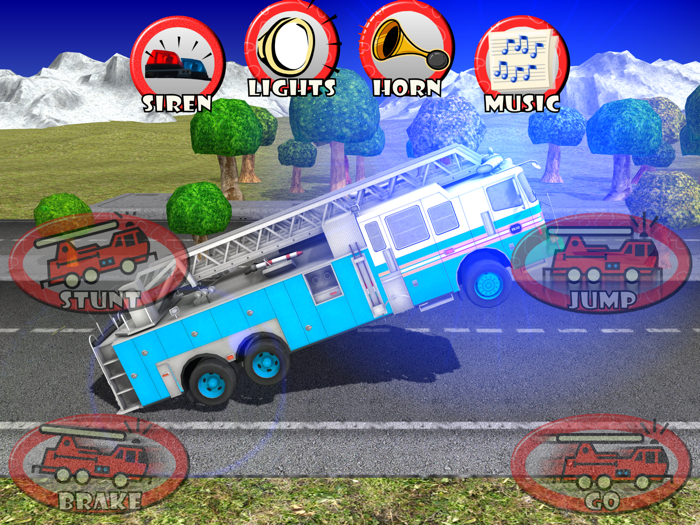 Fire Truck Race and Rescue