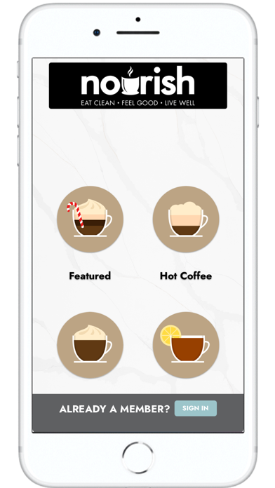 Nourish Coffee screenshot 2