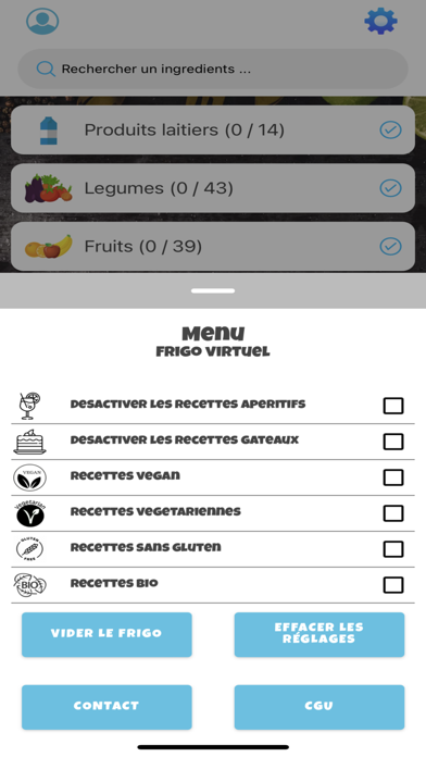Frigo Vide Screenshot
