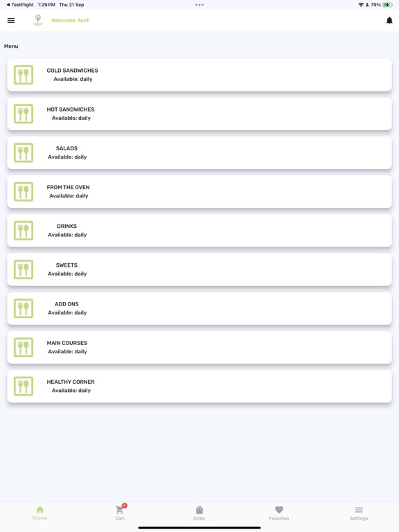 App screenshot