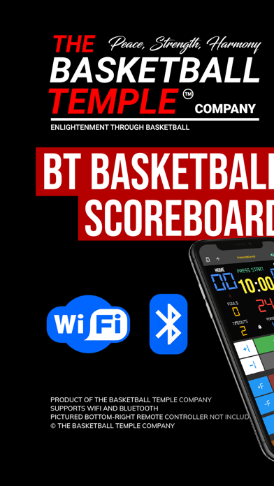 BT Basketball Scoreboard Screenshot