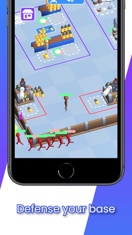 stickman base defense screenshot-3