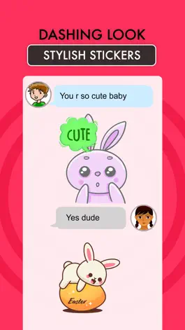 Game screenshot Animated Rabbits Emojis hack