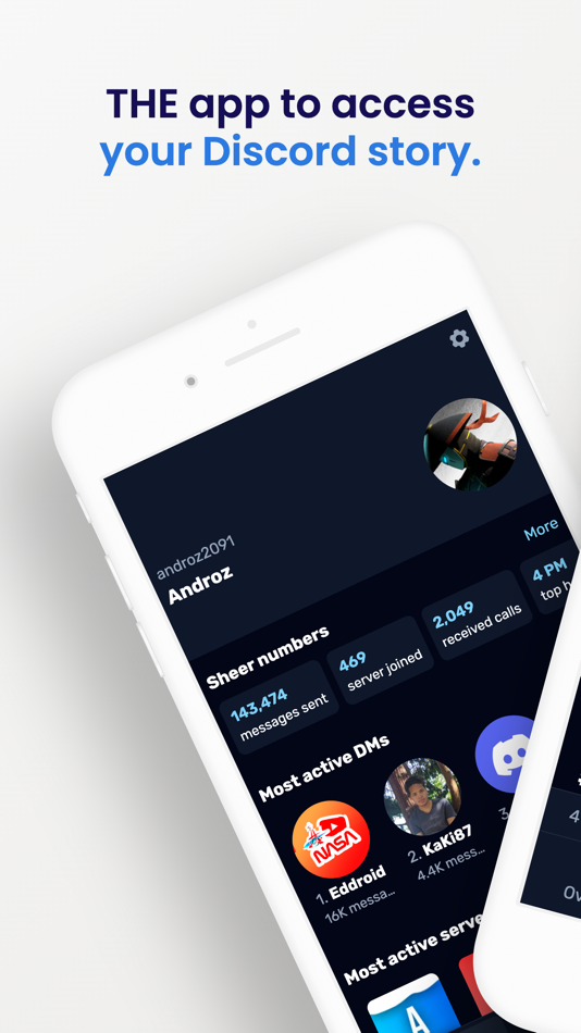 #1. Dumpus (Stats for Discord) (iOS) 由: Simon LEFORT