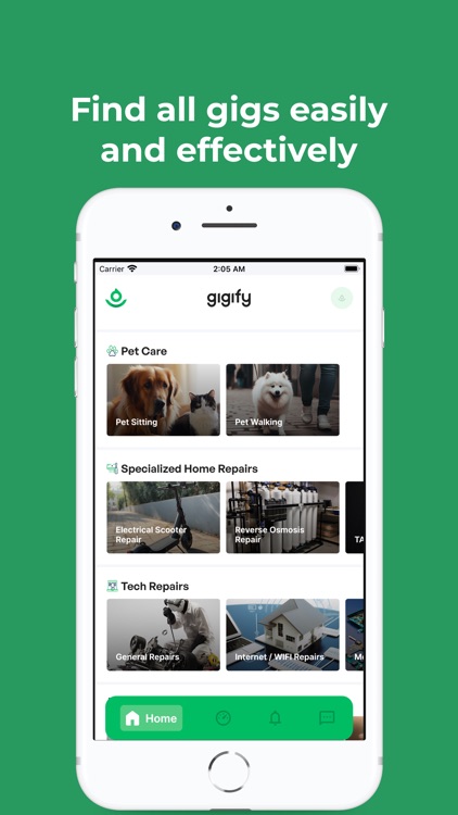 Gigify: On-demand service app screenshot-3