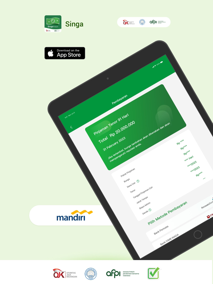 SINGA - Pinjaman Uang Online