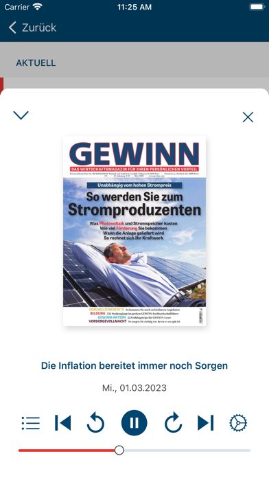 GEWINN: Das Wirtschaftsmagazin Screenshot