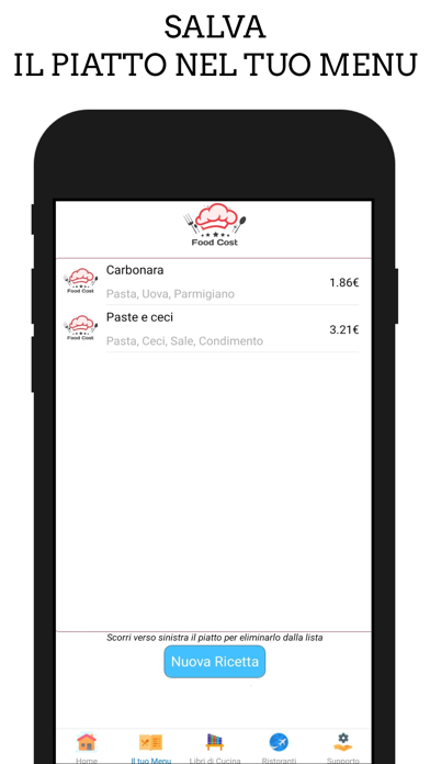 Food Cost Italia Screenshot