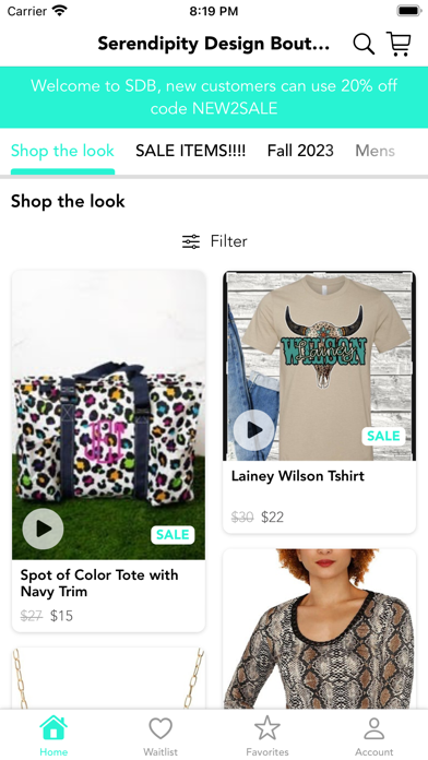 Serendipity Design Boutique LL Screenshot