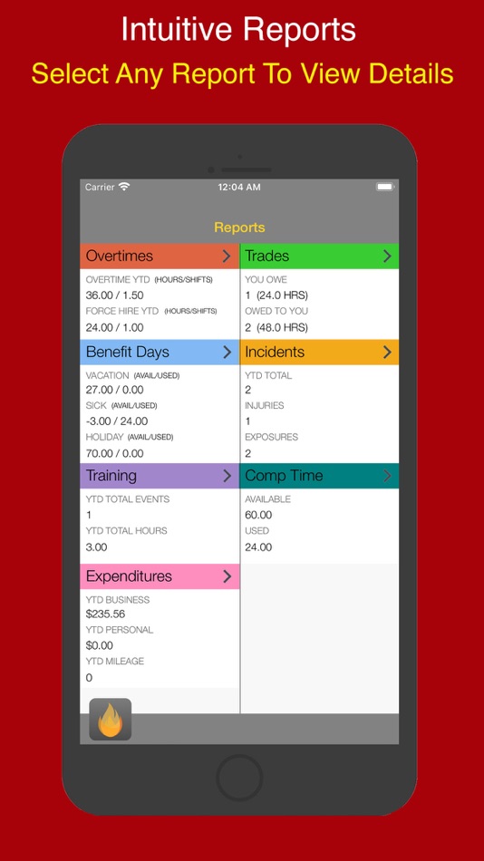 #3. FireSync Shift Calendar (iOS) 来自: ForceReadiness.com