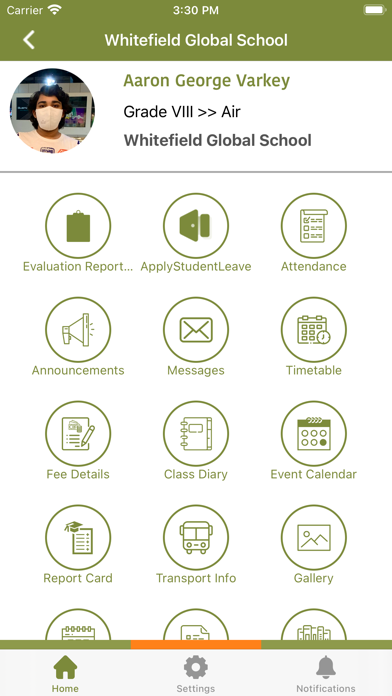 Whitefield Global School Screenshot
