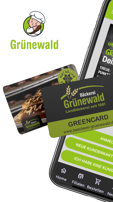 Soonwald Bäckerei Grünewald Screenshot