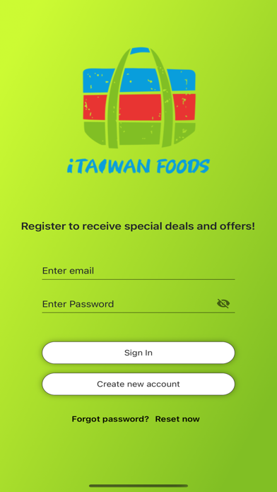 iTaiwan Foods Screenshot