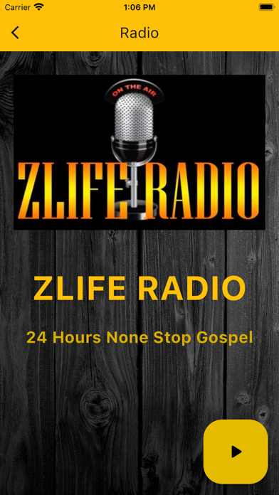 Zlife Radio Screenshot