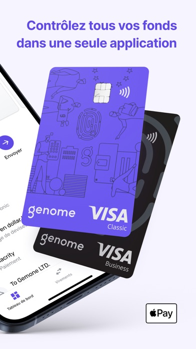 Screenshot #2 pour Génome: portefeuille mobile