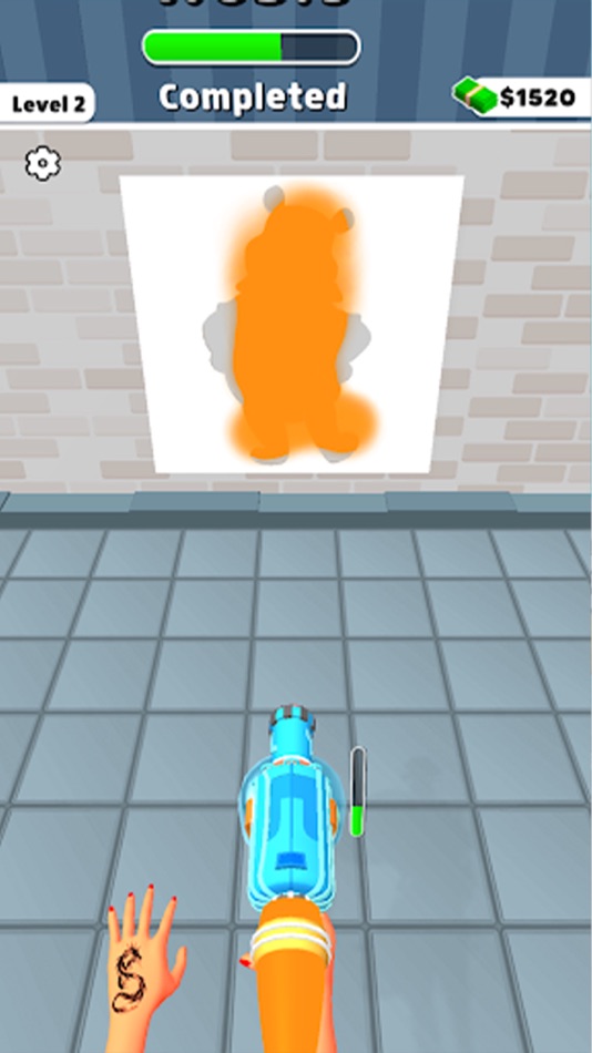 #2. SprayArtRun (iOS) 由: DoDo Game Co
