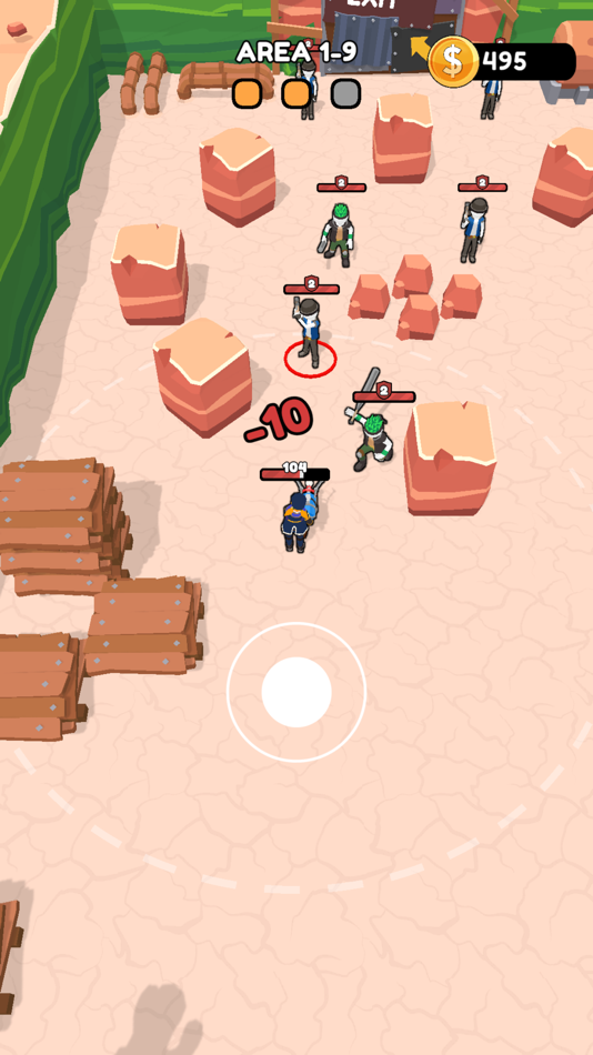 #1. Trigger Master : Shooting Game (iOS) Podle: GamerGage Studio