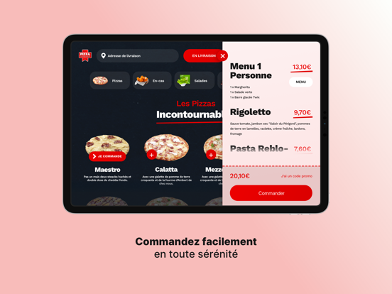 Screenshot #6 pour Pizza-Tempo.fr