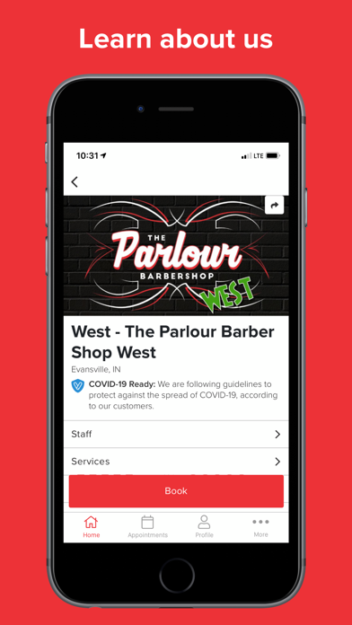 The Parlour Barbershop Screenshot