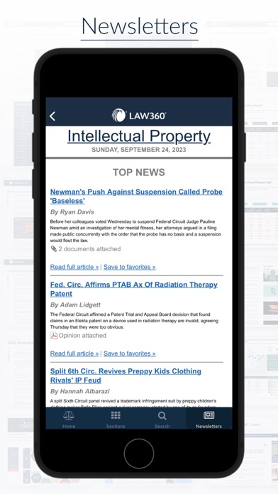 Law360 Legal News & Analysis Screenshot
