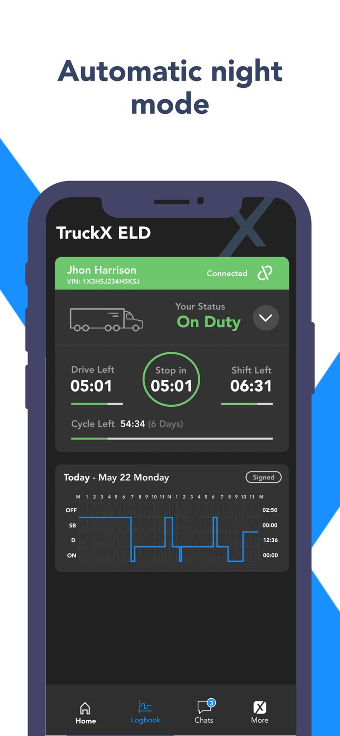 TruckX - Electronic Logbook