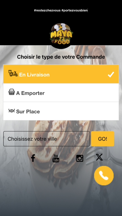 Screenshot #1 pour MAYA FOOD