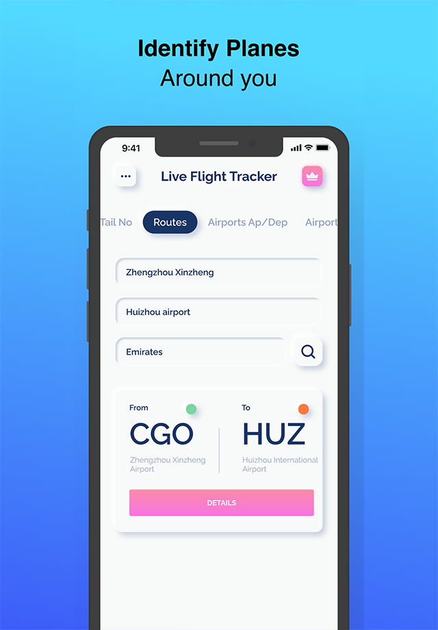 Live Flights Tracker