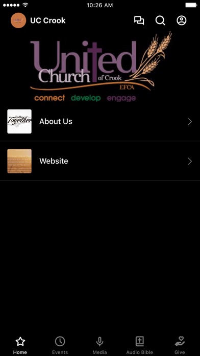 United Church of Crook Screenshot