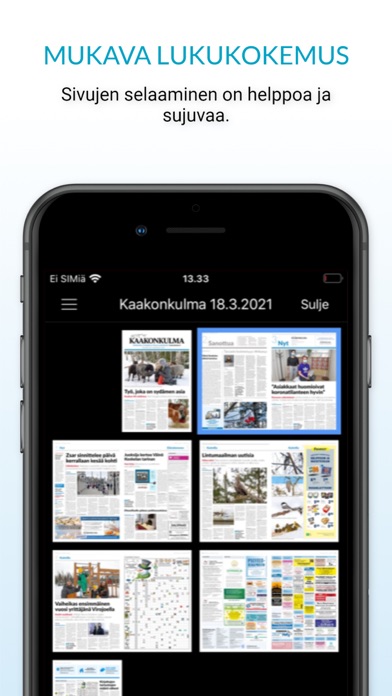 Kaakonkulma, päivän lehti Screenshot 4 - AppWisp.com