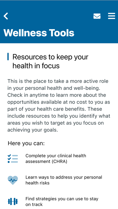 HealthSCOPE Benefits On the Go Screenshot