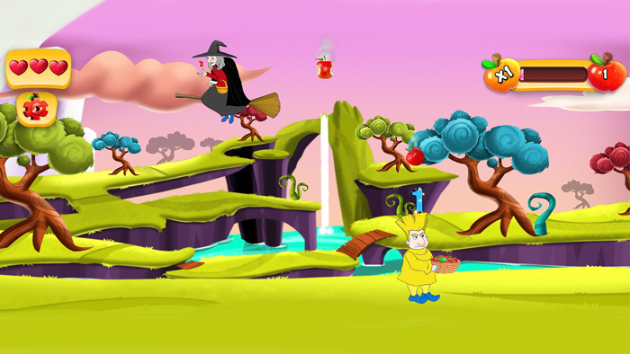 Collect The Apples  Dress-up