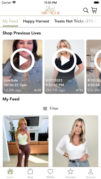 Bel Boutique Screenshot