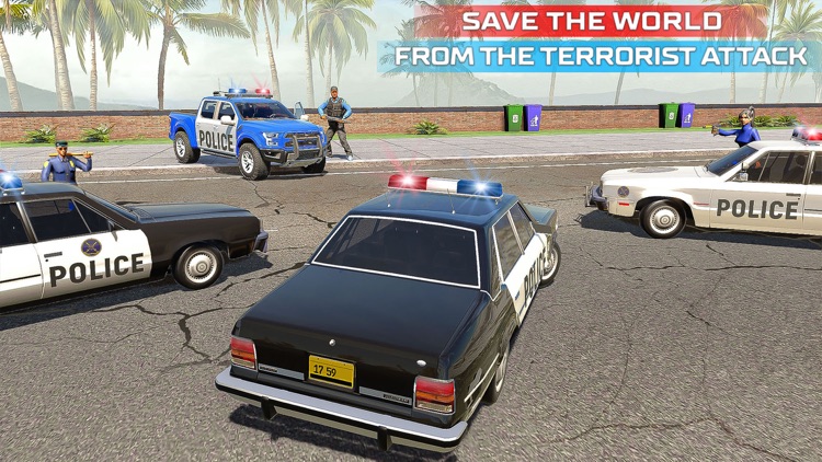 Police Chase Gangster Cop Game screenshot-5