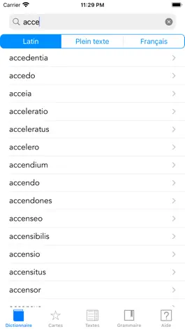 Game screenshot Tabula (Dictionnaire Latin) mod apk